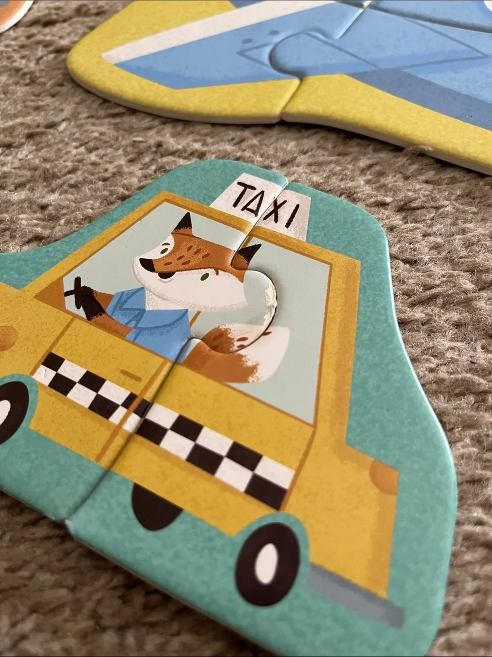 Hape Wheels & Wonders Puzzle